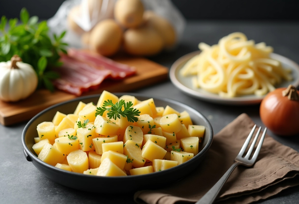 pommes de terre surgelées tartiflette