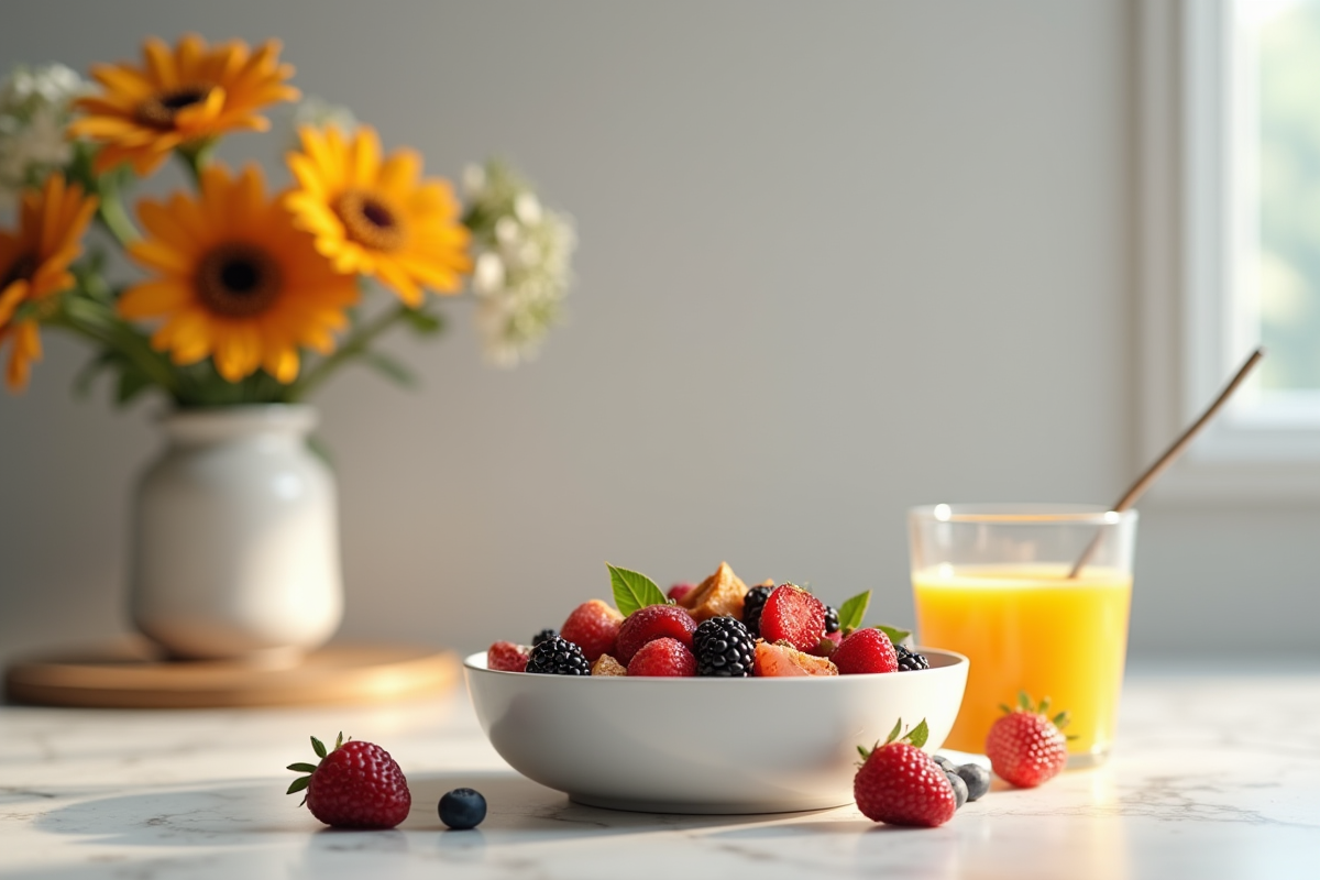 petit-déjeuner sans gluten